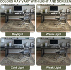 48"x72" Office Chair Mat for Hardwood Tile Floor, Under Desk Carpet Protector - Image 6