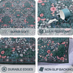 Extra Large 10x14 Area Rug for Living Room, Washable Rugs for Dining Room - Image 6