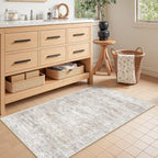 2x4 Washable Rug Runner for Bathroom, Soft Entryway Rug for Laundry Room by Restydon
