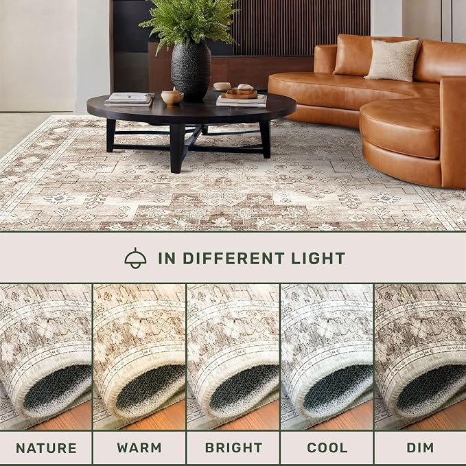 Hazo Haus Beige Boho 3x16 Extra Long Runner Rug - Image 6