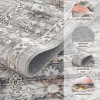 Washable 6x9 Area Rug for Living Room - Image 3