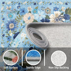 Rug for Hallways Kitchen Rug 3x7, Non Slip Washable Runner Rug - Image 4