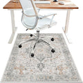 36"x48" Office Chair Mat for Hardwood Tile Floor, Under Desk Carpet Protector by BESBLEE