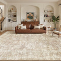 Madane 9x12 Area Rugs for Living Room, Machine Washable Rug by Madane
