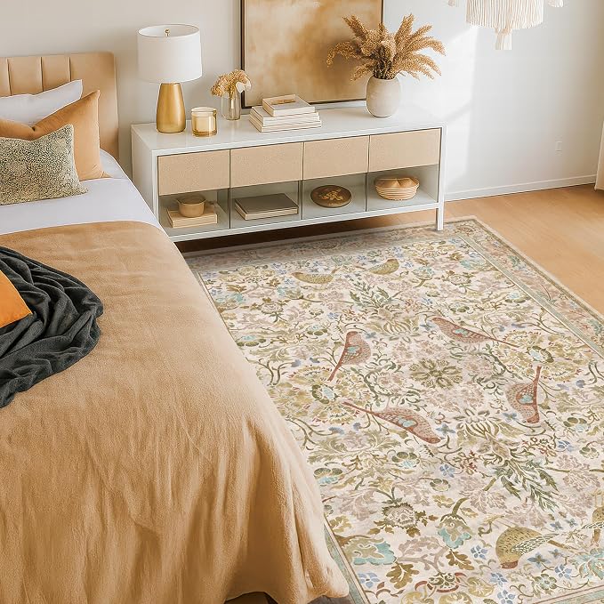 Washable Area Rug 4x6 for Living Room - Image 3