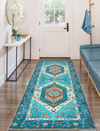 SERISSA Boho Kitchen Runner Rug, 3x7 Washable Non-Slip Runner Rug - Image 5