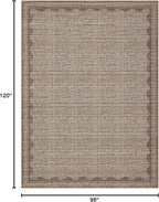 GarveeHome Scalloped Washable 8x10 Rug - Image 2