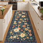DUKINO 3x8 Runner Rug, Washable Rug by DUKINO
