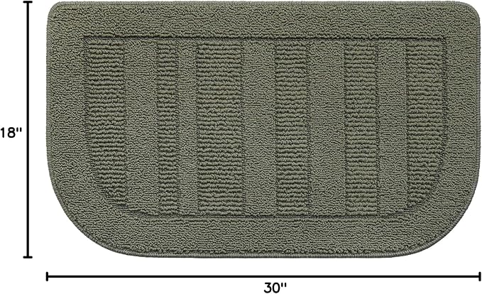 BEQHAUSE 30x18 Inch Kitchen Rug Mat Durable Kitchen Rugs Non-Slip Washable - Image 3
