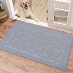 BEQHAUSE Dirt Trapper Door Mat 20" x 32", Doormat Non-Slip Entryway Rugs by BEQHAUSE