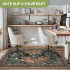 36"x60" Office Chair Mat for Hardwood Tile Floor, Under Desk Carpet Protector - Image 3