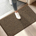 BEQHAUSE Dirt Trapper Door Mat 17" x 30", Non-Slip Doormats Washable Entryway by BEQHAUSE
