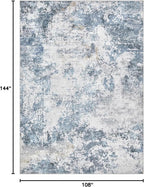 DMOYEST 9x12 Area Rug for Living Room, Washable & Non Slip Large Indoor Carpet - Image 2