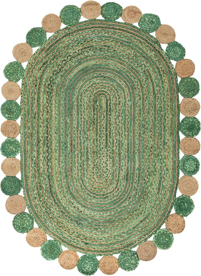 SAFAVIEH Cape Cod Collection Oval Rug - Image 2