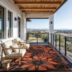 GENIMO Outdoor Rug Waterproof for Patio Decor, Large Area Rugs Mats for RV - Image 7