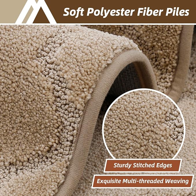 COSY HOMEER Kitchen Rugs 32"x48" Non-Slip Washable Kitchen Mats - Image 3