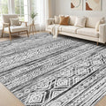 cotiled 5x7 Area Rugs Living Room Rug: Washable Boho Rugs by COTILED