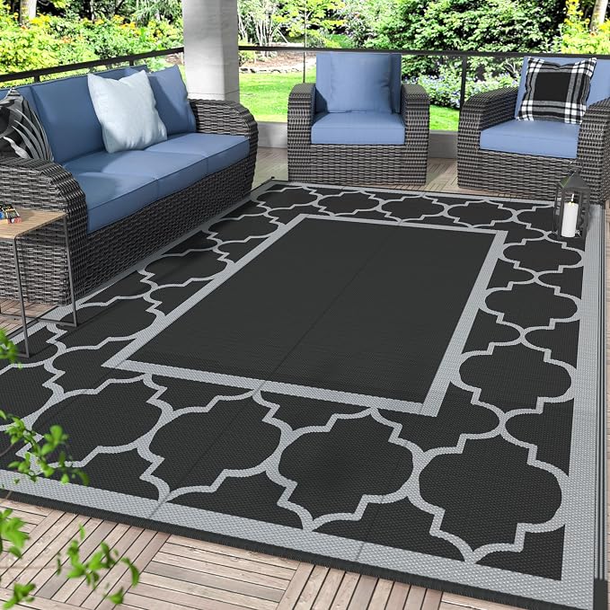 GENIMO 5' x 8' Outdoor Rug Waterproof by GENIMO