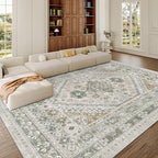 zesthome 8x10 Area Rugs for Living Room, Non-Slip Backing Washable Rugs - Image 4