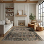 Ruaruarug Washable Area Rug 5x7 by Ruaruarug