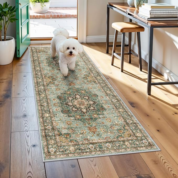 TOPRUUG Washable Entryway 2x5 Rug by TOPRUUG