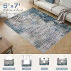 DMOYEST 5x7 Area Rug - Image 7