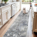 3x10 ft Long Hallway Runner Rug – Non-Slip Washable Kitchen Floor Rug by BYYVOORugsforYourHome