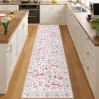 DUKINO Runner Rug, 2x8 Washable Kitchen Rugs by DUKINO