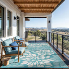 GENIMO Outdoor Rug Waterproof for Patio Decor, Large Area Rugs Mats for RV - Image 4