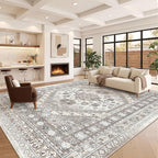 zesthome 10x14 Area Rugs, Stain Resistant Washable Rug, Ultra-Thin Rugs - Image 4