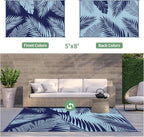 GENIMO Outdoor Rug 5' x 8' Waterproof - Image 2