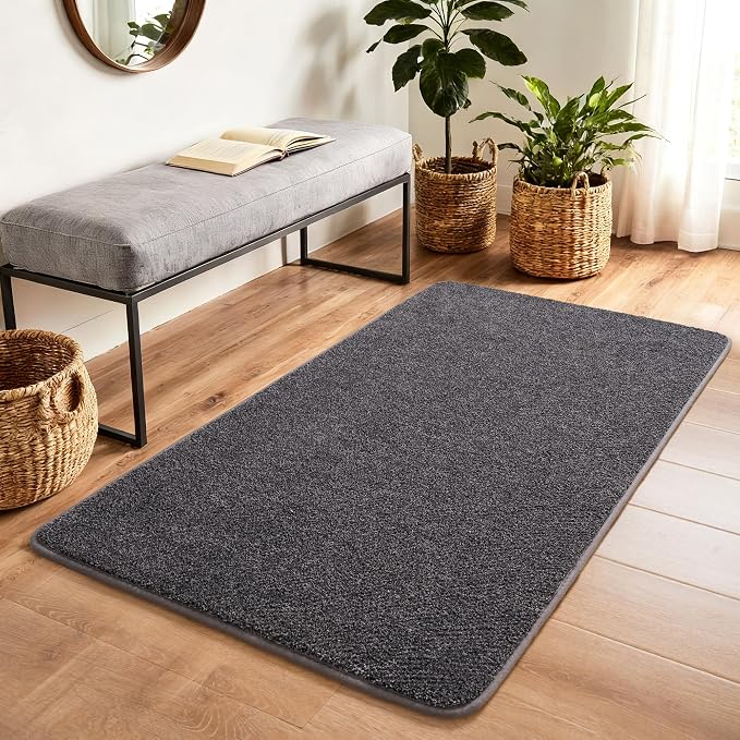 Keeko 2x4 Area Rugs for Living Room, Soft Modern Memory Foam Bedroom Rug - Image 3