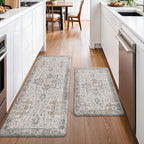 GENIMO Kitchen Mats for Floor 2PCs, Washable Anti Fatigue Mat for Cushioned - Image 3