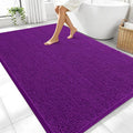 OLANLY Large Bathroom Rugs 70x46, Extra Soft Absorbent Chenille Bath Rugs by OLANLY