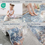 3x5 Washable Kitchen Rug – Non-Slip Rubber Backed Small Area Rug - Image 6
