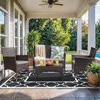 GENIMO 6' x 9' Outdoor Rug Waterproof - Image 2