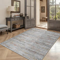 4x6 Rug - Stain Resistant Abstract Washable Rugs, Anti Slip Area Rugs by Unknown