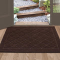 BEQHAUSE Dirt Trapper Door Mat 24" x 36", Doormat Non-Slip Entryway Rugs by BEQHAUSE