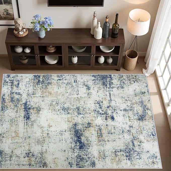Area Rug Living Room Rugs: 5x7 Washable Rug - Image 5