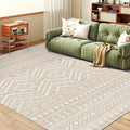 Miukiki 6x9 Area Rug for Living Room Moroccan Washable Rugs Non Slip Indoor by Miukiki