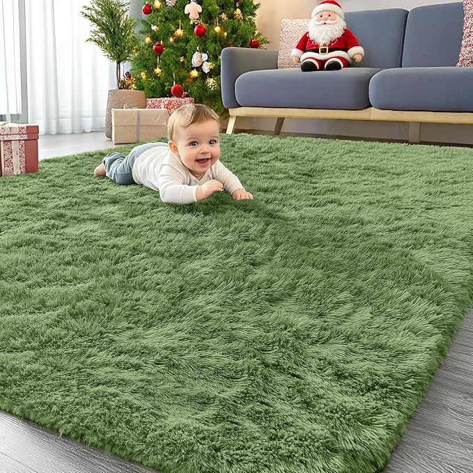 OLANLY 5x8 Machine Washable Large Area Rugs by OLANLY