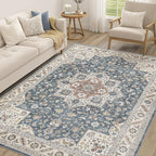 Vintage Living Room Area Rug 7x9 by COTILED
