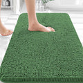OLANLY Bathroom Rugs 30x18, Extra Soft Absorbent Chenille Bath Rugs, Rubber by OLANLY