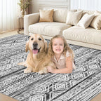 cotiled 10x13 Area Rugs Living Room Rug: Washable Boho Rugs - Image 7