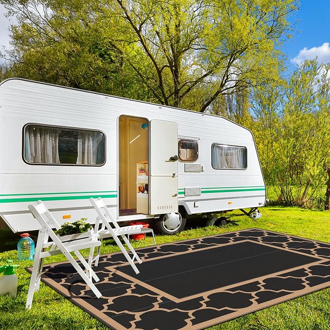 GENIMO 10 ' x 14 ' Outdoor Rug Waterproof - Image 2