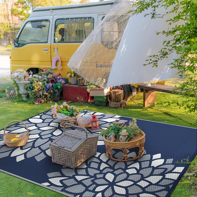 GENIMO Outdoor Rug 6' x 9' Waterproof - Image 3