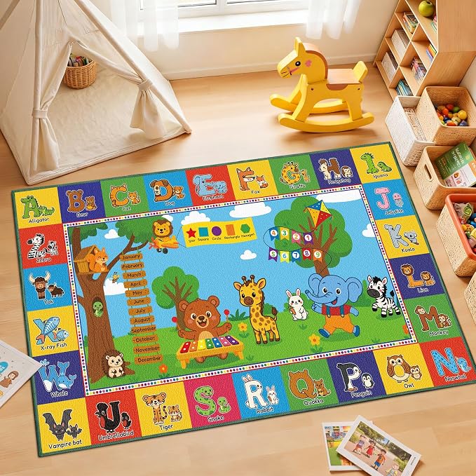 Upgrade Ultra Non Slip ABC Rugs - Image 5