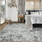 XLUEZ 5x7 Area Rugs for Living Room, Washable Modern Abstract Large Area Rug - Image 4