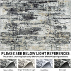4x6 Area Rugs Washable Rug: Modern Abstract Living Room Rug Soft Anti-Skid Thin - Image 6