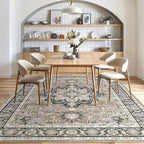 Vintage Living Room Area Rug 10x12 - Image 7